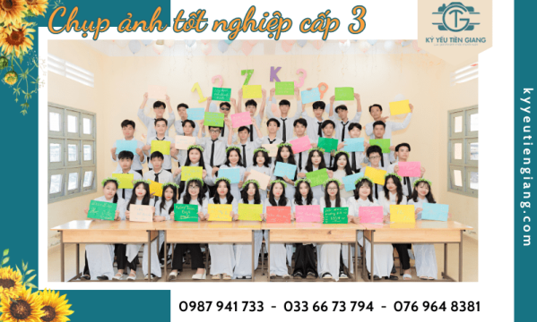 Chụp ảnh kỷ yếu, chụp ảnh tốt nghiệp cấp 3 - Kỷ yếu Tiền Giang Cực Đẹp